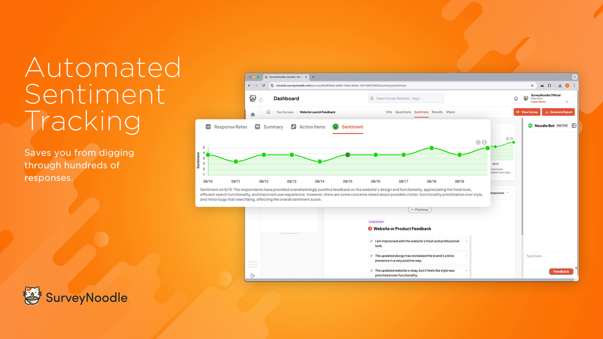 Sentiment Tracking