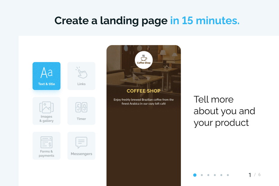 Taplink - Create landing pages for your bio link | AppSumo