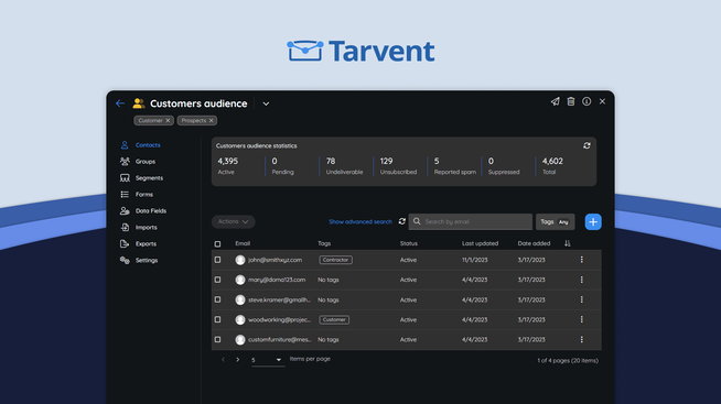 Tarvent - Simplify automation for email marketing | AppSumo