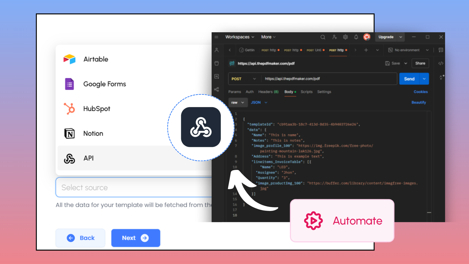API automation