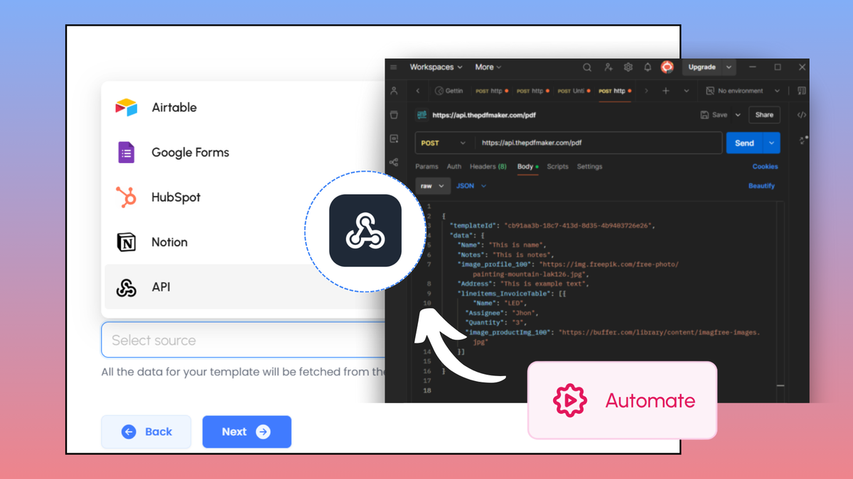 Automate document creation