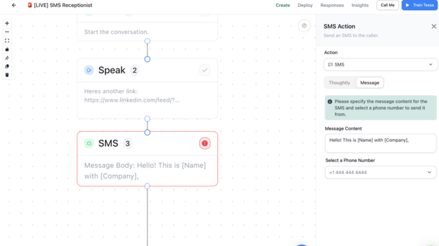 Automated SMS campaigns