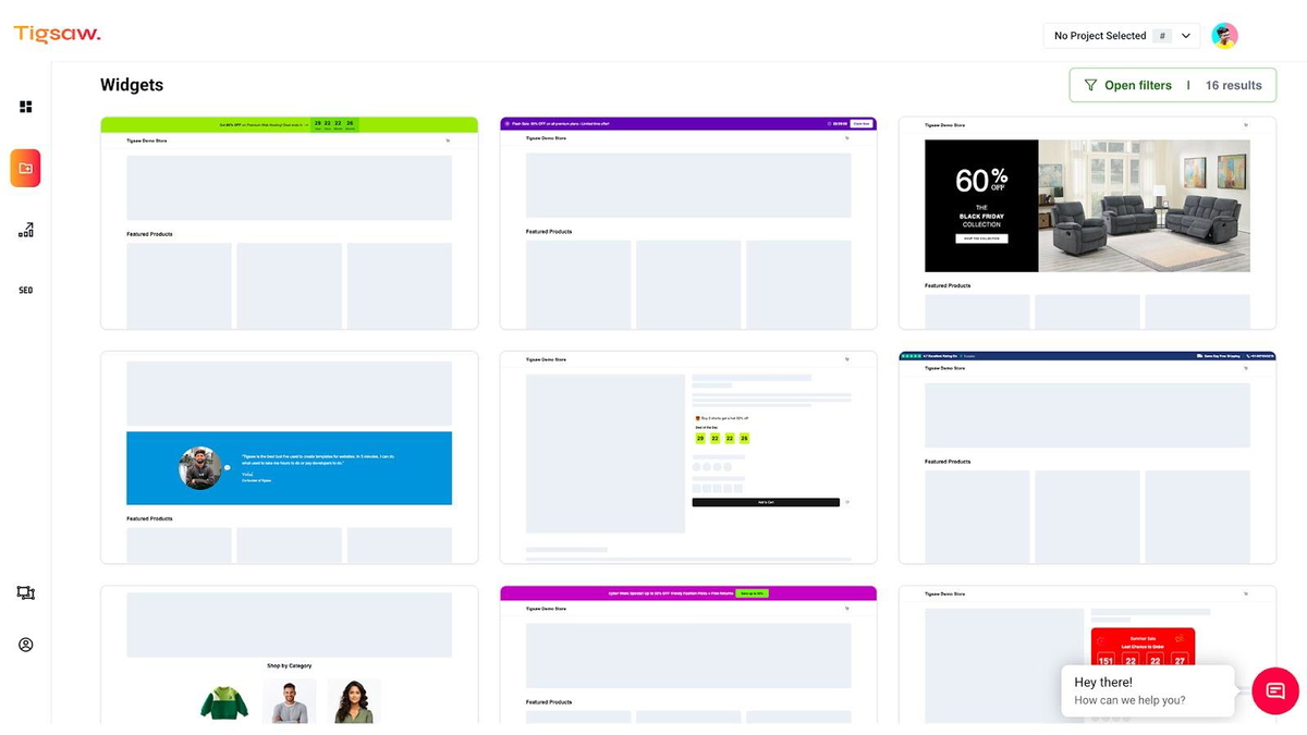 Add conversion-optimized components