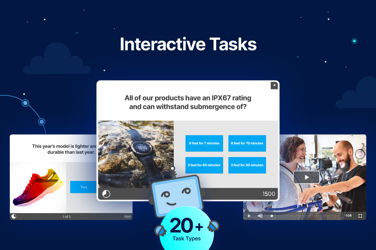 Interactive tasks