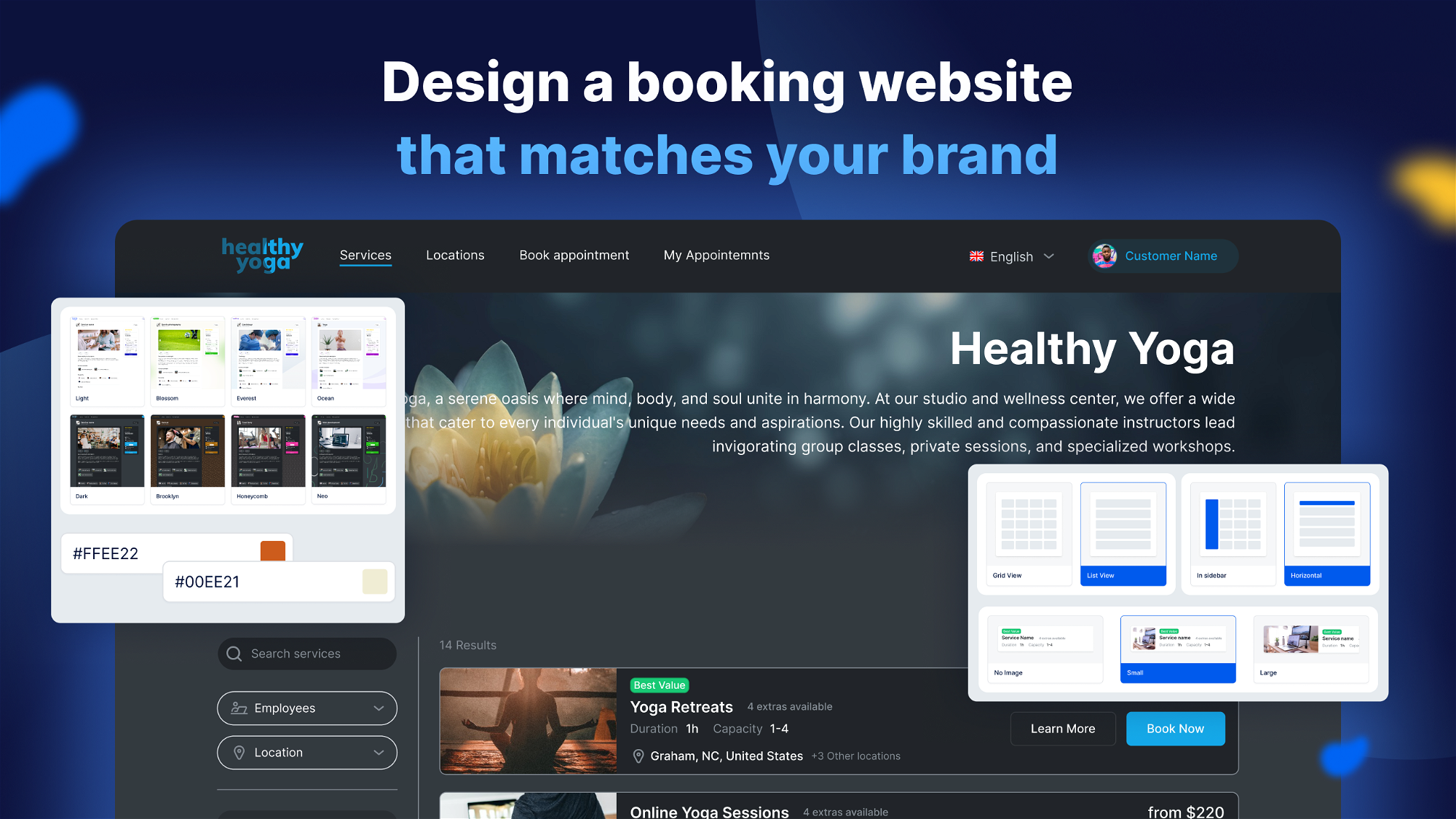 Booking site