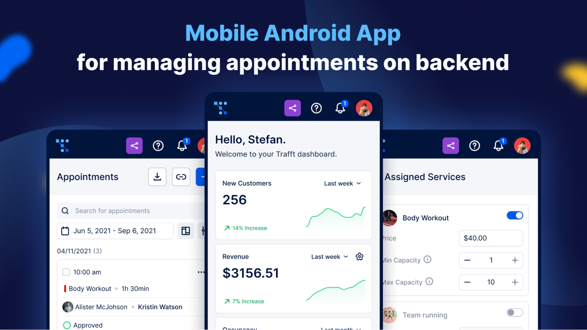 Book meetings on the go