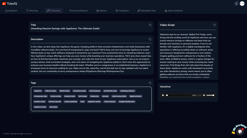 Tubeiq Lifetime Deal Review - Grow And Rank Your Youtube Channel: Ultimate Guide 3 Tubeiq Lifetime Deal Review - Grow And Rank Your Youtube Channel: Ultimate Guide