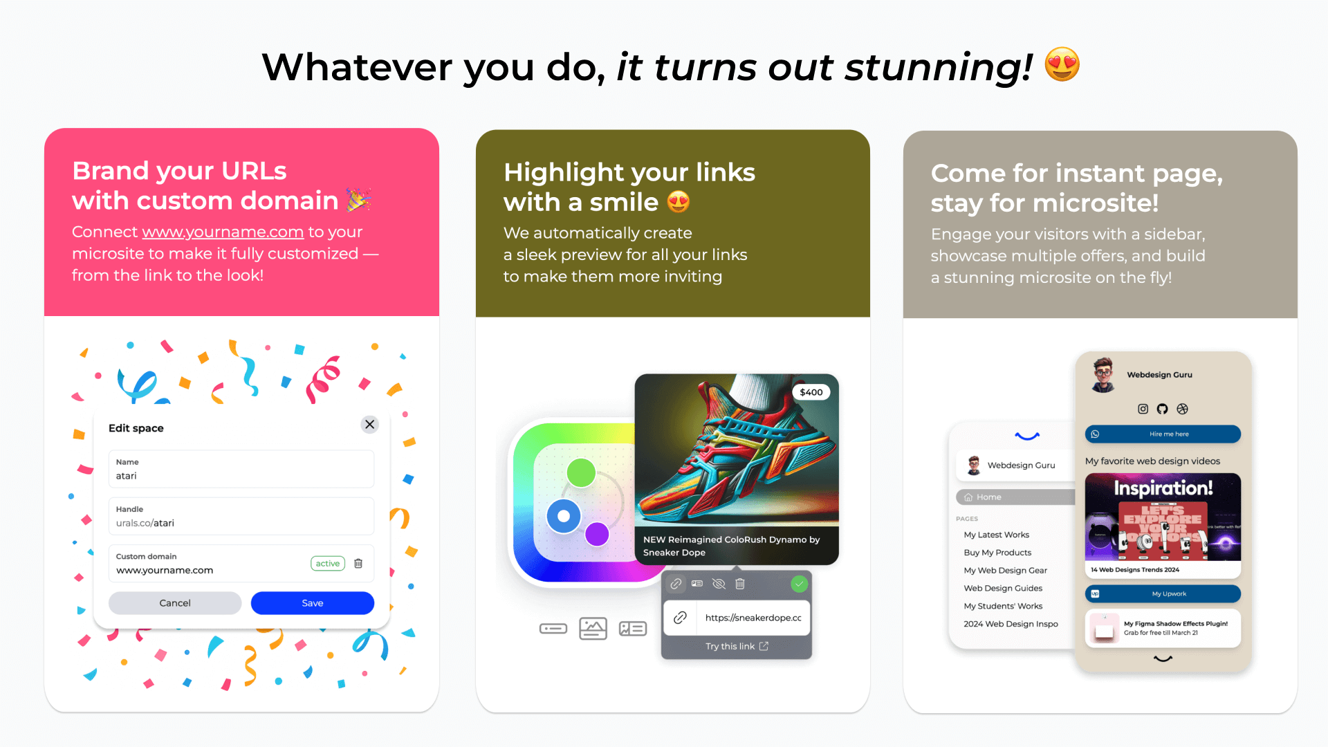 Link Customization
