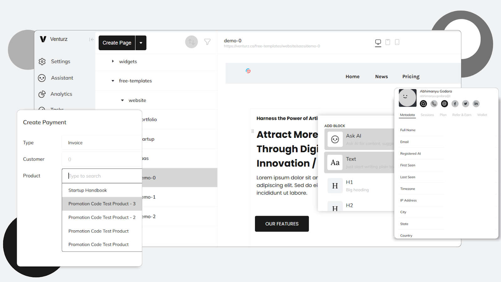 Website builder