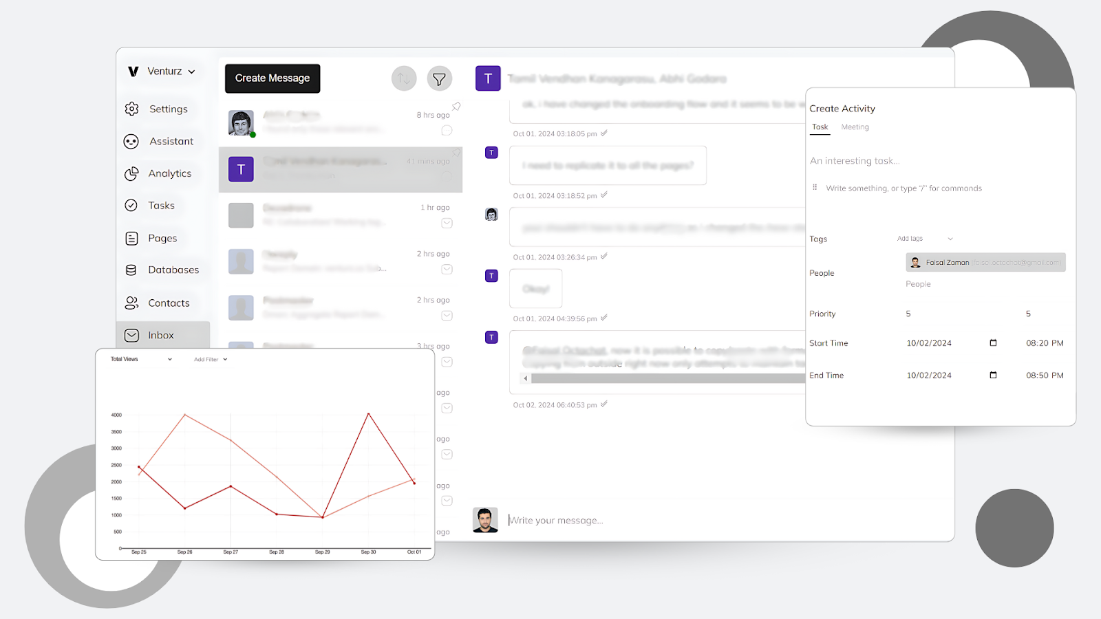 Manage daily operations