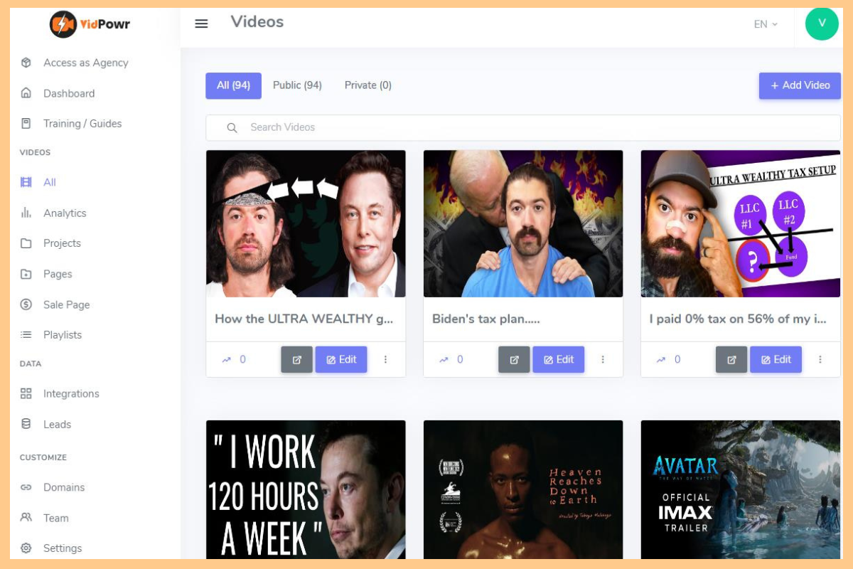 VidPowr - Create interactive marketing videos | AppSumo