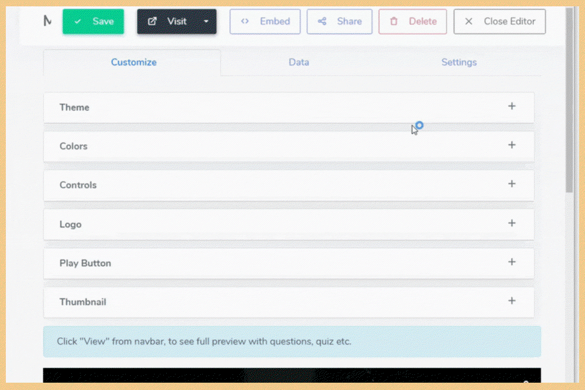 Gather audience insights with feedback tools