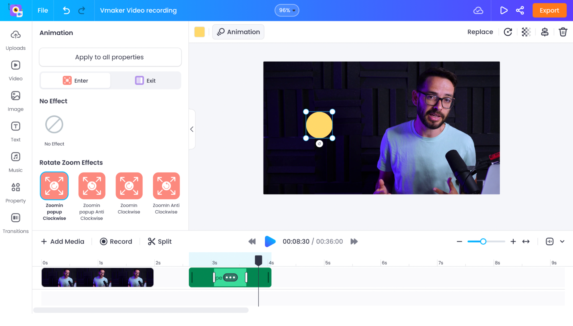 AI video editor