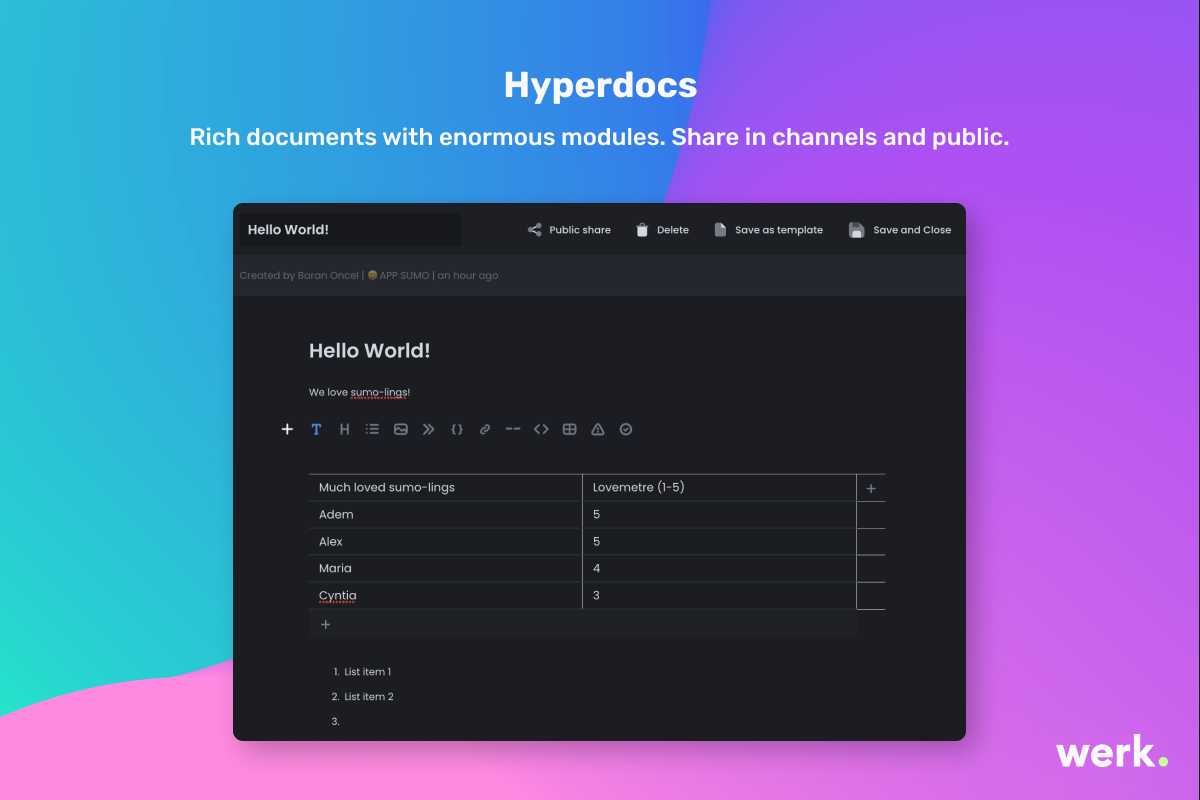 Hyperdocs