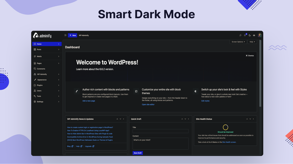 WP Adminify - Customize your WordPress dashboard | AppSumo