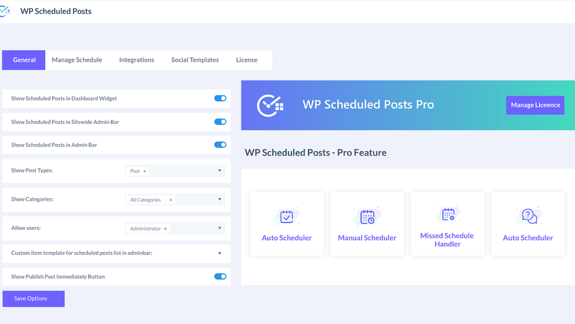 Wp-Scheduled-Posts Lifetime Deal-Automate WordPress Workflows