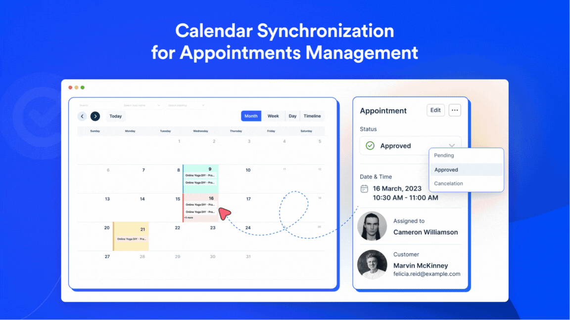 Sync up info from multiple calendars thumbnail