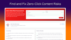 SEOPilot zero-click risk report showing AI visibility analysis and content recommendations. thumbnail
