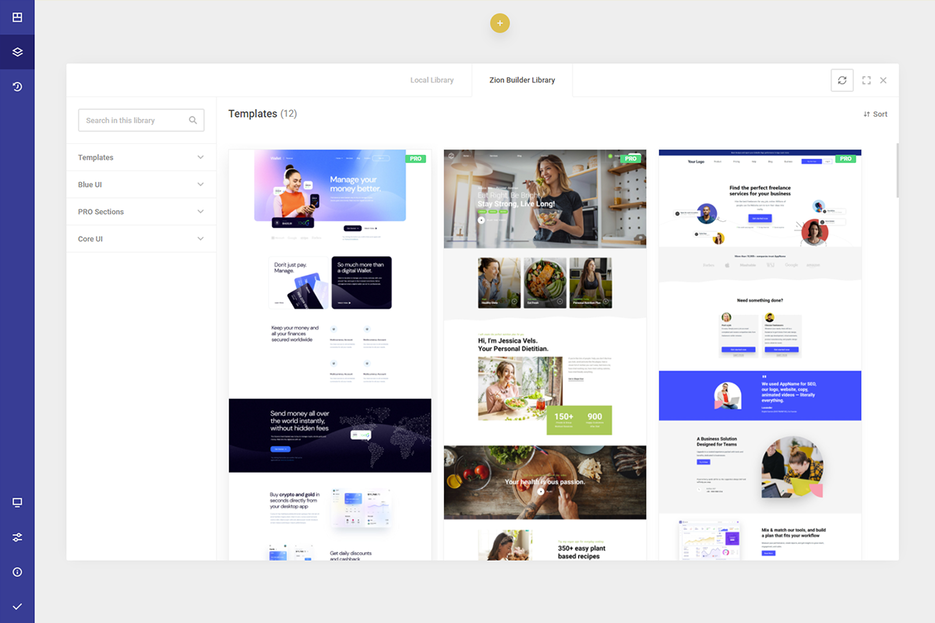 Zion Builder - Learn to build apps with no code | AppSumo