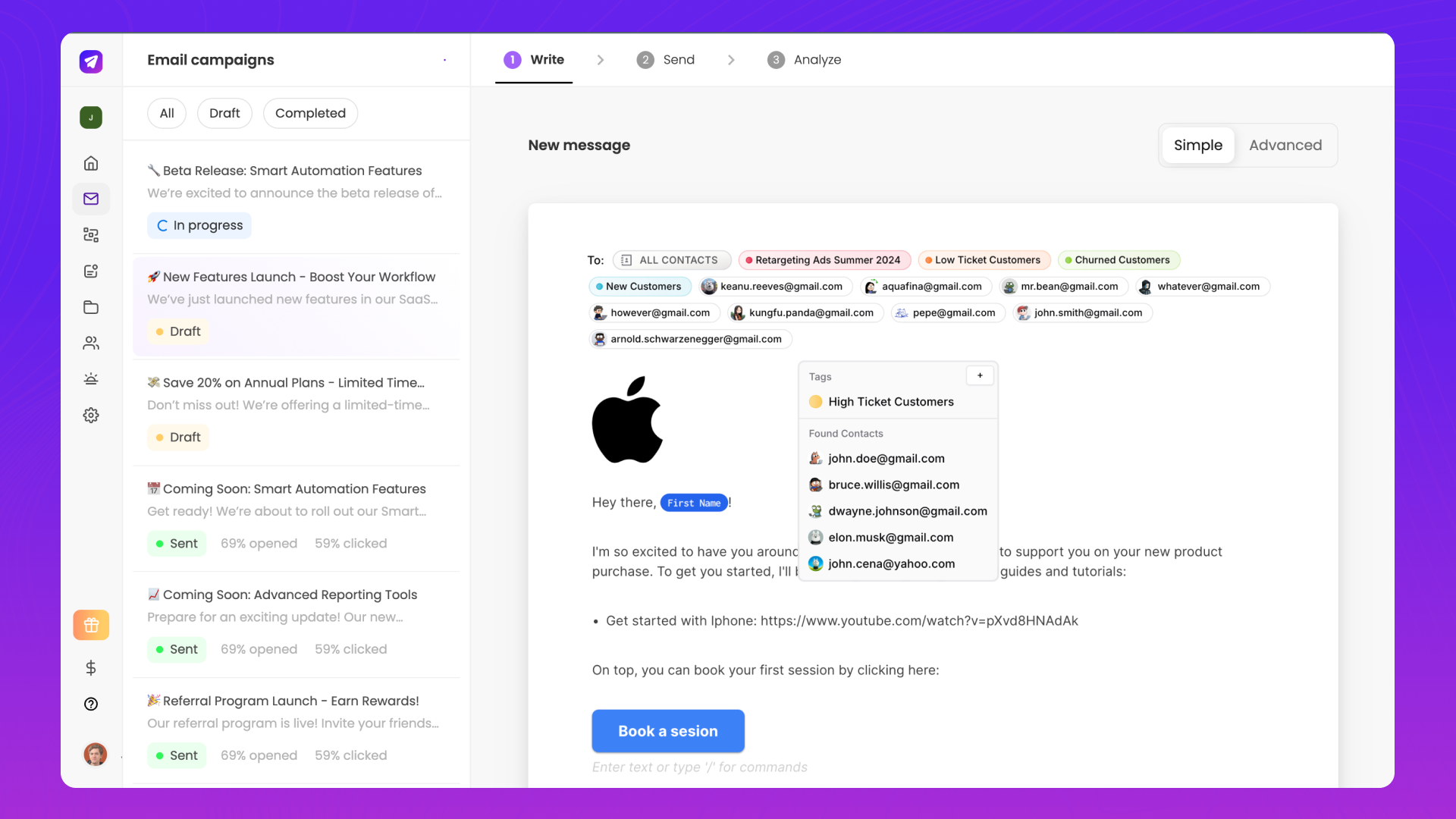 Email composer